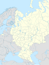 Rostov-na-Donu - Tsentralnyi -lentotukikohta Venäjän länsiosan kartalla.