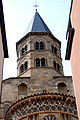 Notre-Dame-du-Port de Clermont-Ferrand, Vierungsturm von Osten