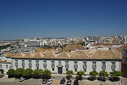 Faro, thủ phủ của Algarve, nhìn từ trên cao