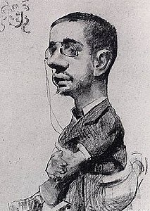 Toulouse-Lautrec: Autorretrato, (1882).