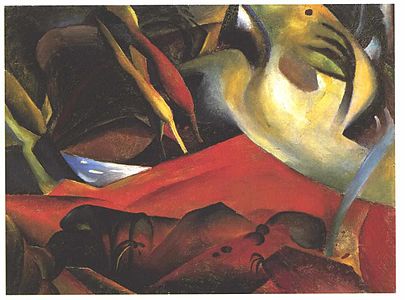 August Macke: Bouře, 1911