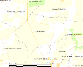 Poziția localității Longvillers