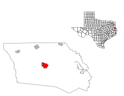Location of Center in 2009