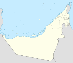 Рас-ель-Хайма. Карта розташування: ОАЕ
