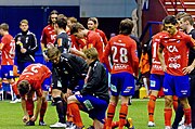 Preparando jogo contra a seleção do condado