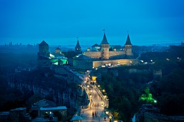 Kasteel van Kamjanets-Podilsky.