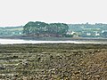 L'île d'Arun vue de la grève du Seillou.