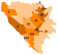 Mappa mostrante la federazione con i cantoni.