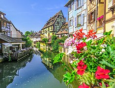 The Little Venice neighbourhood, Colmar.