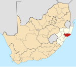 King Cetshwayo District within South Africa