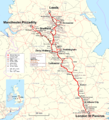 Midland Main Line Map original