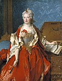 Portrait of Marguerite de Sève, Wife of Barthélemy-Jean-Claude Pupil ニコラ・ド・ラルジリエール 1729