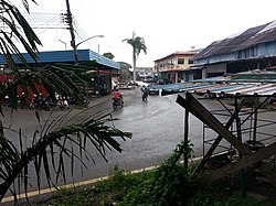 Daro town as seen in February 2015.