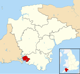 Kaart van Plymouth