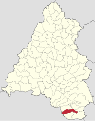 Location in Bihor County