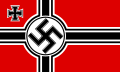 Drapeau de guerre du Troisième Reich.