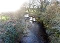 L'Odet à Pont-Orven (D 51, limite communale entre Laz et Leuhan).