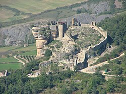 Château de Peyrelade, siōng-kài tshut-miâ ê Rivière-sur-Tarn ê kiàn-tio̍k-bu̍t