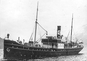 SS Stord in Ulvik, Norway c.1913–1931