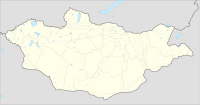 Burhan Haldun na mapi Mongolije