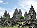 Image 100The Prambanan temple complex in Yogyakarta, this is the largest Hindu temple in Indonesia and the second largest Hindu temple in Southeast Asia (from Culture of Indonesia)