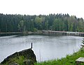 Stausee mit Staumauer