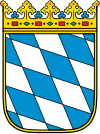 Kleines Wappen des Freistaates Bayern