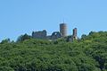 Burgruine Wolfstein auf dem Wolfsteinberg aus Richtung Norden von Neumarkt-Labersricht