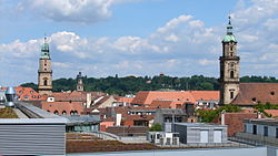 Näkymä Erlangeniin
