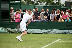 Kristof Vliegen Wimbledonissa vuonna 2009