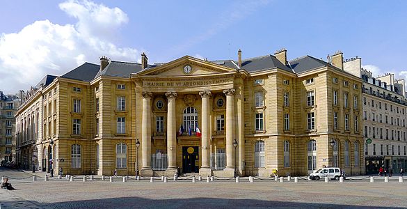 Mairie du 5e arrondissement de Paris.