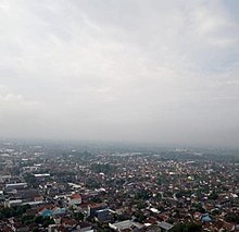 vista da cidade de kediri