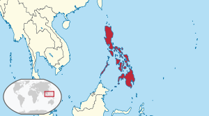 Filipiinide asendikaart