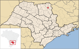 São José da Bela Vista – Mappa