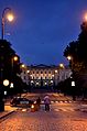 The Royal Palace at night