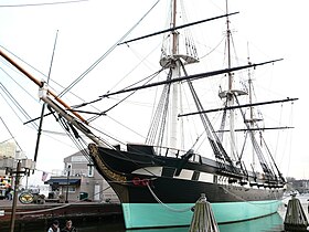 American sloop-of-war USS Constellation in 2012