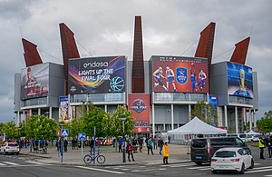 Die Fernando Buesa Arena beim Final Four der EuroLeague 2018/19