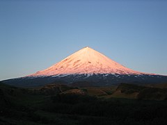 13. Klyuchevskaya Sopka es el pico más alto de Kamchatka.