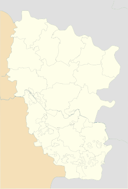 Timiriazieve is located in Lugansk Oblast