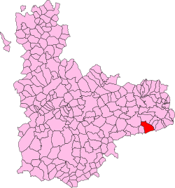 Location of Campaspero