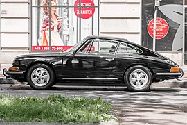 Porsche 912 mit Leichtmetallrädern als Sonderausstattung