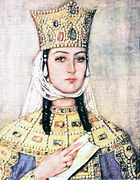 Tamar from the Bagrationi Dynasty, was Queen Regnant of Georgia.