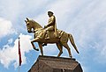 土耳其開塞利街頭的凱末爾騎馬銅像