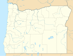 voir sur la carte de l’Oregon