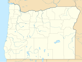 Map showing the location of Metolius Preserve