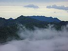 三笠山からの両神山