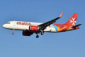 Airbus A320neo der Air Malta