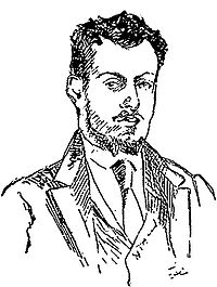 Arthur Bernède Frédéric-Auguste Cazals portréja