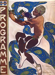 Orosz Balett programja Leon Bakst (1912)