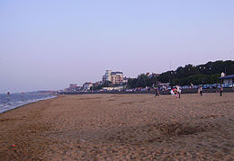 Plaża we Cleethorpes